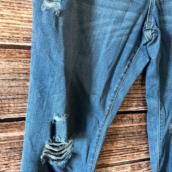 - Isabel maternity straight crop raw hem jean - Picture 6 of 8